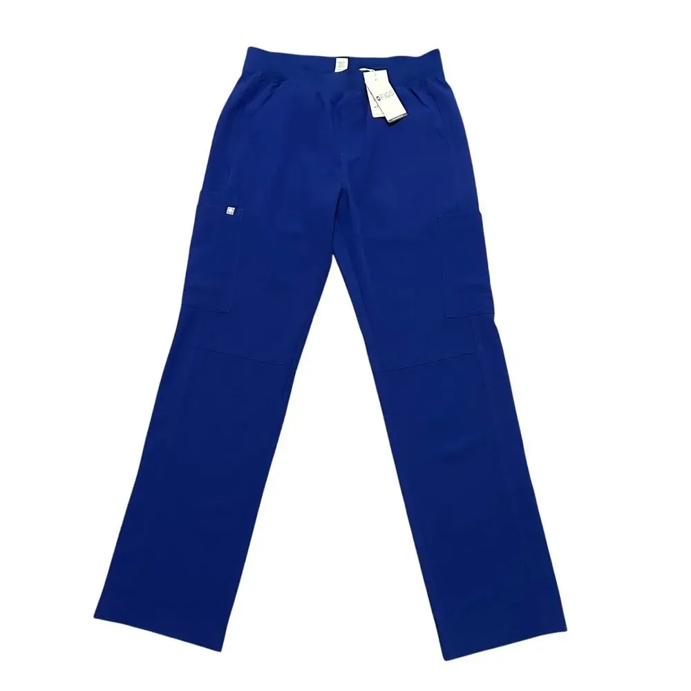 FIGS Men's Technical Collection Axim 2.0 Cargo Scrub Pants Royal Blue Small NWT